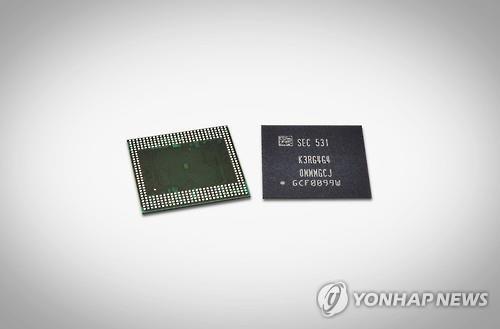 三星电子生产的12Gb LPDDR4移动DRAM-- 中韩人力网