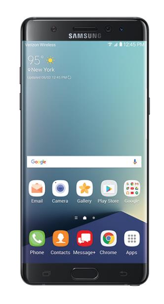 Galaxy Note7玛瑙黑版。 --- 中韩人力网