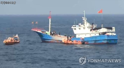 韩国严控外籍船非法捕捞 违者将罚3亿韩元。 -- 中韩人力网