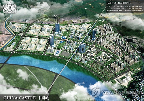 京畿道平泽大型中国城项目筹资500亿韩元12月启动。-- 中韩人力网