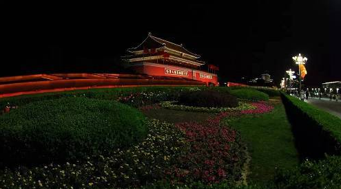 “一带一路”时间下的北京夜景刷爆你的朋友圈！