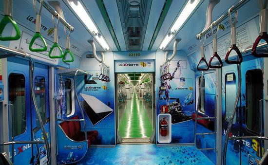 我没见过这么惬意的首尔地铁！