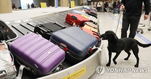 平昌冬奥会反恐检查 韩国海关严查入境行李。--- 中韩人力网