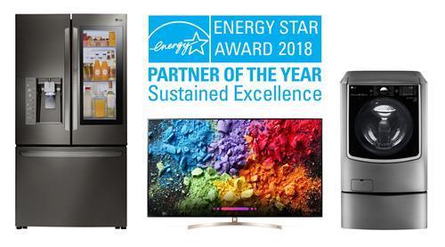 三星LG电子获得美国2018能源之星奖。---- 中韩人力网