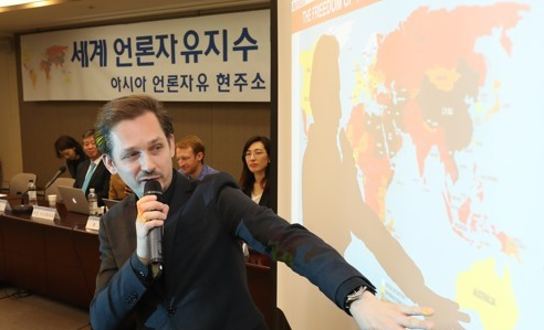韩国新闻自由指数全球排名第43位。---- 中韩人力网