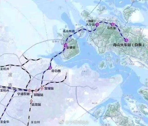 中, 최고 시속 250㎞ 고속철용 해저터널 건설——中韩人力网
