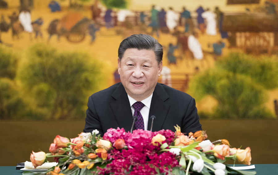 시진핑 주석, ‘2019 임페리얼 스프링스 국제 포럼’ 참석차 방중한 외국 대표 접견