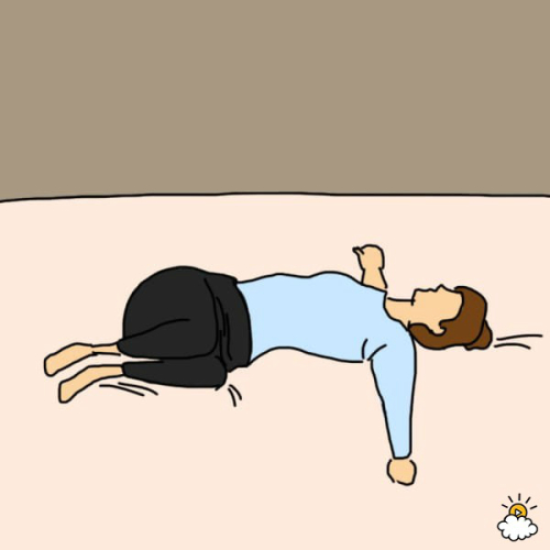 골반 비틀기