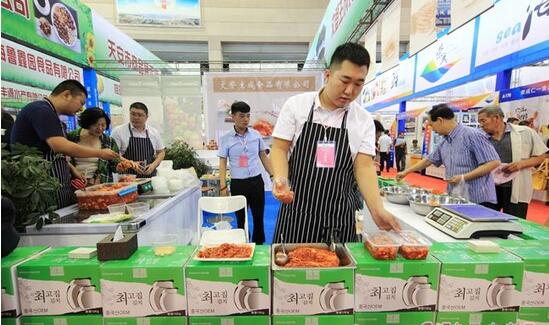 威海国际食品博览会，103加韩国企业参展