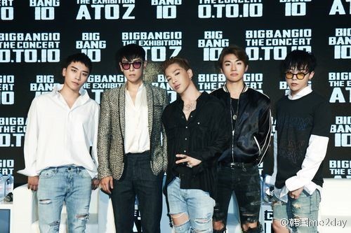  Bigbang, Bigbang演唱会,bigbang太阳,bigbang十周年演唱会,韩国娱乐新闻