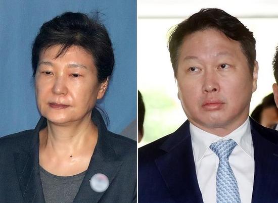 韩SK集团会长 当堂对质朴槿惠 证实其向企业索贿