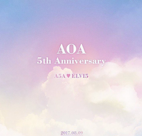 据在华韩企招聘网获悉，AOA迎出道5周年 众成员发文谢粉丝