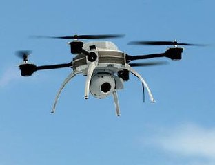 韩国首例无人机快递业务配送成功。---中韩人力网