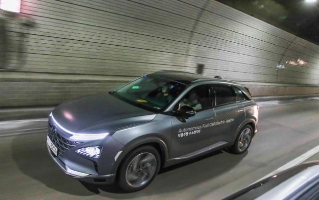现代实测无人驾驶汽车 从首尔-- 平昌零失误.--- 中韩人力网