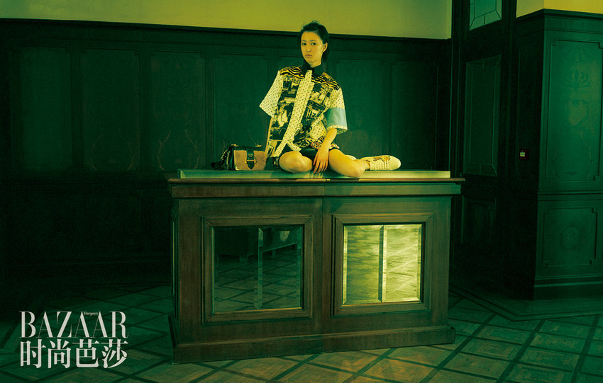신인 여배우 왕위어이(王悦伊)의 최신 화보 공개&nbsp;