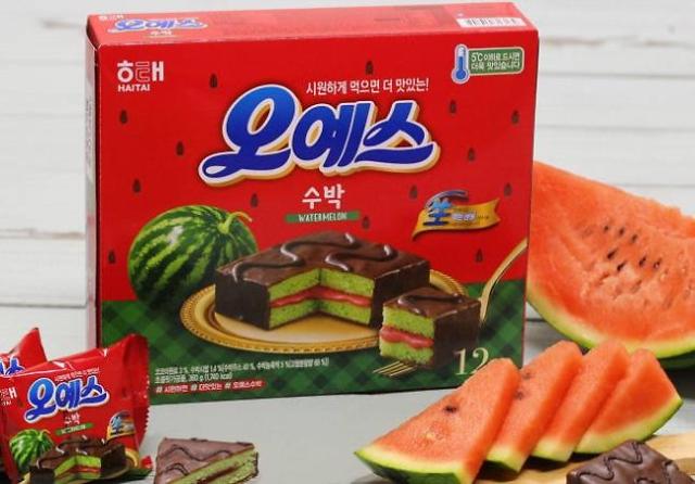 韩国食品界夏天推出系列水果派和冰淇淋。--- 中韩人力网