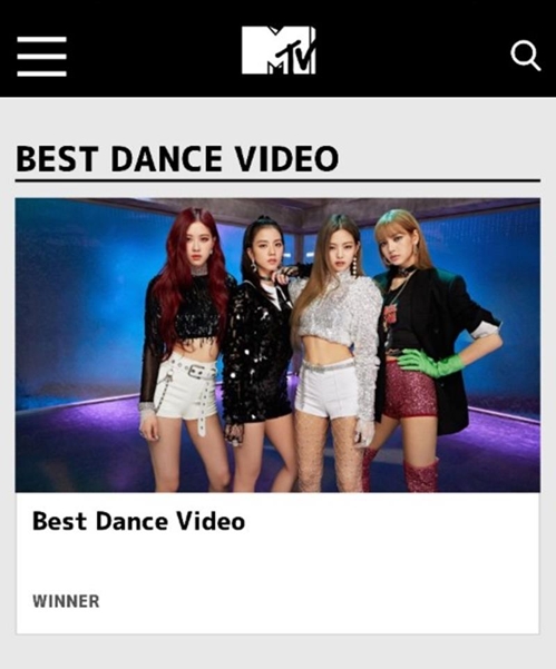 BLACKPINK获MTV日本音乐录影带大奖提名——中韩人力网