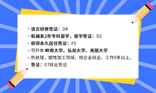 在韩高薪就业——韩国技术人力培养专科大学